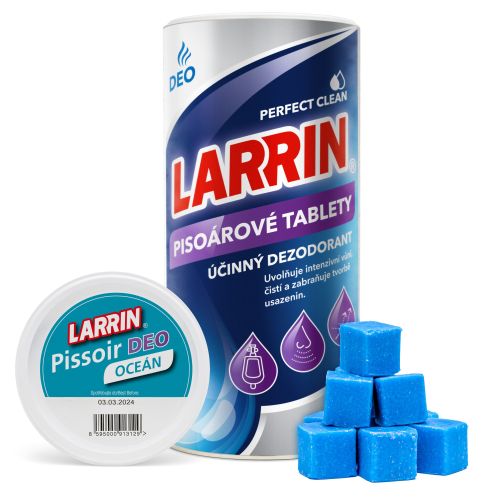 Larrin Pissoir Deo tablety do pisoru Ocean 900 g